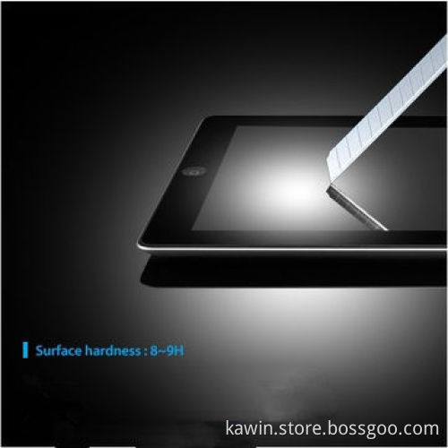 9H Tempered Glass Screen Protector for iPad 2/3/4 0.3mm 2.5D, Japan Glass
